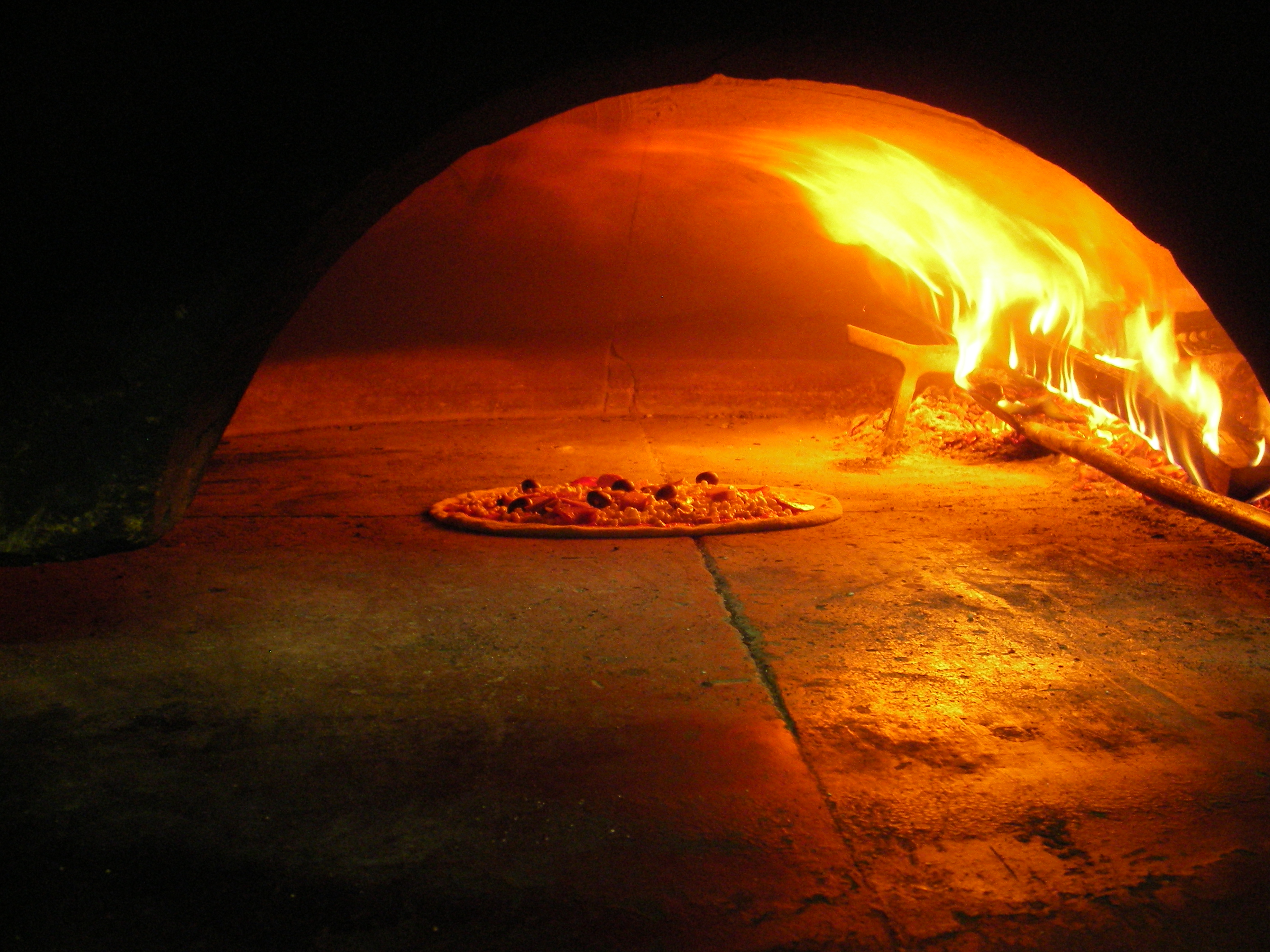 Passione Emporio's portable wood-fired pizza oven